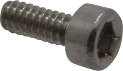 Value Collection - M1.6x0.35 Metric Coarse Hex Socket Drive, Socket Cap Screw - Grade 18-8 & Austenitic A2 Stainless Steel, Uncoated, Fully Threaded, 4mm Length Under Head - Eagle Tool & Supply