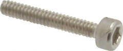 Value Collection - M1.6x0.35 Metric Coarse Hex Socket Drive, Socket Cap Screw - Grade 18-8 & Austenitic A2 Stainless Steel, Uncoated, Fully Threaded, 10mm Length Under Head - Eagle Tool & Supply