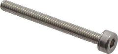 Value Collection - M2x0.40 Metric Coarse Hex Socket Drive, Socket Cap Screw - Grade 18-8 & Austenitic A2 Stainless Steel, Uncoated, Partially Threaded, 20mm Length Under Head - Eagle Tool & Supply
