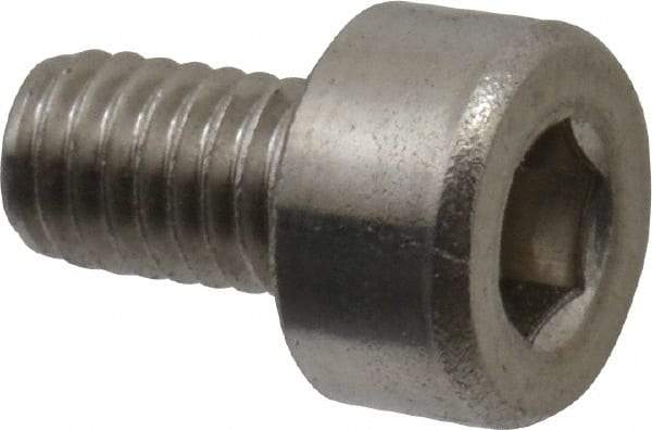 Value Collection - M3x0.50 Metric Coarse Hex Socket Drive, Socket Cap Screw - Grade 18-8 & Austenitic A2 Stainless Steel, Uncoated, Fully Threaded, 5mm Length Under Head - Eagle Tool & Supply
