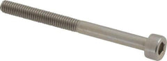 Value Collection - M3x0.50 Metric Coarse Hex Socket Drive, Socket Cap Screw - Grade 18-8 & Austenitic A2 Stainless Steel, Uncoated, Partially Threaded, 35mm Length Under Head - Eagle Tool & Supply