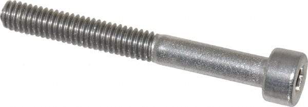 Value Collection - M4x0.70 Metric Coarse Hex Socket Drive, Socket Cap Screw - Grade 18-8 & Austenitic A2 Stainless Steel, Uncoated, Partially Threaded, 35mm Length Under Head - Eagle Tool & Supply