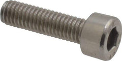 Value Collection - M5x0.80 Metric Coarse Hex Socket Drive, Socket Cap Screw - Grade 18-8 & Austenitic A2 Stainless Steel, Uncoated, Fully Threaded, 18mm Length Under Head - Eagle Tool & Supply