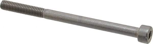 Value Collection - M5x0.80 Metric Coarse Hex Socket Drive, Socket Cap Screw - Grade 18-8 & Austenitic A2 Stainless Steel, Uncoated, Partially Threaded, 70mm Length Under Head - Eagle Tool & Supply