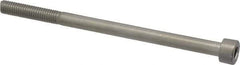 Value Collection - M5x0.80 Metric Coarse Hex Socket Drive, Socket Cap Screw - Grade 18-8 & Austenitic A2 Stainless Steel, Uncoated, Partially Threaded, 80mm Length Under Head - Eagle Tool & Supply