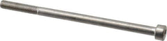 Value Collection - M5x0.80 Metric Coarse Hex Socket Drive, Socket Cap Screw - Grade 18-8 & Austenitic A2 Stainless Steel, Uncoated, Partially Threaded, 90mm Length Under Head - Eagle Tool & Supply