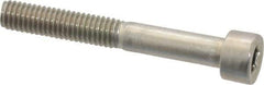 Value Collection - M6x1.00 Metric Coarse Hex Socket Drive, Socket Cap Screw - Grade 18-8 & Austenitic A2 Stainless Steel, Uncoated, Partially Threaded, 45mm Length Under Head - Eagle Tool & Supply