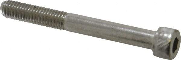 Value Collection - M8x1.25 Metric Coarse Hex Socket Drive, Socket Cap Screw - Grade 18-8 & Austenitic A2 Stainless Steel, Uncoated, Partially Threaded, 70mm Length Under Head - Eagle Tool & Supply
