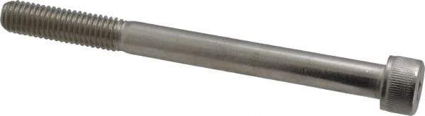 Value Collection - M8x1.25 Metric Coarse Hex Socket Drive, Socket Cap Screw - Grade 18-8 & Austenitic A2 Stainless Steel, Uncoated, Partially Threaded, 90mm Length Under Head - Eagle Tool & Supply
