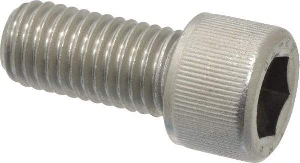Value Collection - M14x2.00 Metric Coarse Hex Socket Drive, Socket Cap Screw - Grade 18-8 & Austenitic A2 Stainless Steel, Uncoated, Fully Threaded, 30mm Length Under Head - Eagle Tool & Supply