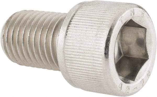 Value Collection - M16x2.00 Metric Coarse Hex Socket Drive, Socket Cap Screw - Grade 18-8 & Austenitic A2 Stainless Steel, Uncoated, Fully Threaded, 25mm Length Under Head - Eagle Tool & Supply
