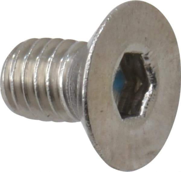 Value Collection - M3x0.50 Metric Coarse Hex Socket Drive, 90° Flat Screw - Grade 18-8 & Austenitic A2 Stainless Steel, Fully Threaded, 5mm OAL - Eagle Tool & Supply