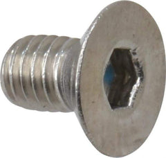 Value Collection - M3x0.50 Metric Coarse Hex Socket Drive, 90° Flat Screw - Grade 18-8 & Austenitic A2 Stainless Steel, Fully Threaded, 5mm OAL - Eagle Tool & Supply
