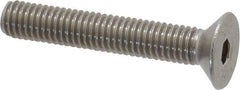Value Collection - M5x0.80 Metric Coarse Hex Socket Drive, 90° Flat Screw - Grade 18-8 & Austenitic A2 Stainless Steel, Partially Threaded, 30mm OAL - Eagle Tool & Supply
