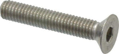Value Collection - M6x1.00 Metric Coarse Hex Socket Drive, 90° Flat Screw - Grade 18-8 & Austenitic A2 Stainless Steel, Partially Threaded, 35mm OAL - Eagle Tool & Supply