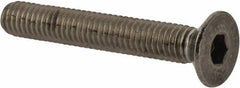 Value Collection - M6x1.00 Metric Coarse Hex Socket Drive, 90° Flat Screw - Grade 18-8 & Austenitic A2 Stainless Steel, Partially Threaded, 40mm OAL - Eagle Tool & Supply