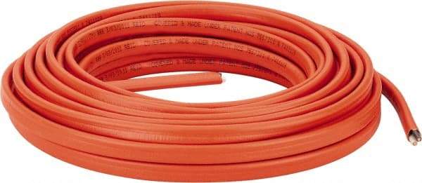 Southwire - NM-B, 10 AWG, 30 Amp, 50' Long, Solid Core, 1 Strand Building Wire - Orange, PVC Insulation - Eagle Tool & Supply