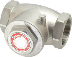 Sharpe Valves - 2" Stainless Steel Check Valve - FNPT x FNPT, 200 WOG - Eagle Tool & Supply