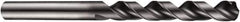 DORMER - 14.25mm 130° Cobalt Jobber Drill - TiAlN Finish, Right Hand Cut, Spiral Flute, Straight Shank, 170mm OAL, ADX Point - Eagle Tool & Supply