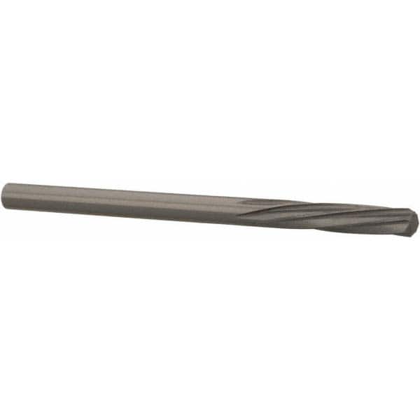 Magafor - 3.4392mm Solid Carbide 6 Flute Chucking Reamer - Eagle Tool & Supply