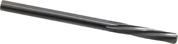 Magafor - 3.5204mm Solid Carbide 6 Flute Chucking Reamer - Spiral Flute, 0.1386" Straight Shank, 19/32" Flute Length, 2-1/4" OAL - Eagle Tool & Supply
