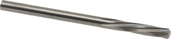 Magafor - 3.5408mm Solid Carbide 6 Flute Chucking Reamer - Spiral Flute, 0.1394" Straight Shank, 19/32" Flute Length, 2-1/4" OAL - Eagle Tool & Supply