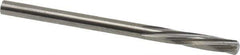 Magafor - 3.5408mm Solid Carbide 6 Flute Chucking Reamer - Spiral Flute, 0.1394" Straight Shank, 19/32" Flute Length, 2-1/4" OAL - Eagle Tool & Supply