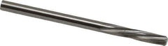 Magafor - 3.5611mm Solid Carbide 6 Flute Chucking Reamer - Spiral Flute, 0.1402" Straight Shank, 19/32" Flute Length, 2-1/4" OAL - Eagle Tool & Supply