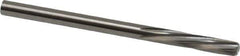 Magafor - #28 Solid Carbide 6 Flute Chucking Reamer - Spiral Flute, 9/64" Straight Shank, 19/32" Flute Length, 2-1/4" OAL - Eagle Tool & Supply