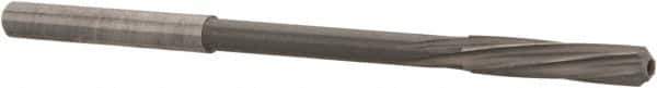 Magafor - 3.9802mm Solid Carbide 6 Flute Chucking Reamer - Spiral Flute, 0.158" Straight Shank, 3/4" Flute Length, 2-61/64" OAL - Eagle Tool & Supply