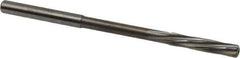 Magafor - 4.32mm Solid Carbide 6 Flute Chucking Reamer - Spiral Flute, 0.177" Straight Shank, 53/64" Flute Length, 3-5/32" OAL - Eagle Tool & Supply