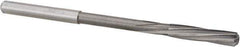 Magafor - 4.45mm Solid Carbide 6 Flute Chucking Reamer - Spiral Flute, 0.177" Straight Shank, 53/64" Flute Length, 3-5/32" OAL - Eagle Tool & Supply
