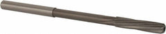 Magafor - 4.48mm Solid Carbide 6 Flute Chucking Reamer - Spiral Flute, 0.177" Straight Shank, 53/64" Flute Length, 3-5/32" OAL - Eagle Tool & Supply