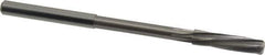 Magafor - 4.75mm Solid Carbide 6 Flute Chucking Reamer - Spiral Flute, 0.177" Straight Shank, 53/64" Flute Length, 3-5/32" OAL - Eagle Tool & Supply