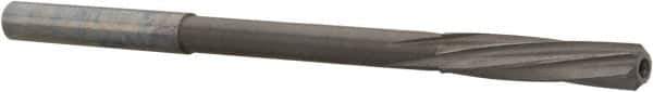Magafor - 5.03mm Solid Carbide 6 Flute Chucking Reamer - Spiral Flute, 0.197" Straight Shank, 29/32" Flute Length, 3-25/64" OAL - Eagle Tool & Supply