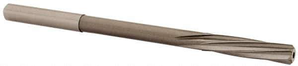Magafor - 5.93mm Solid Carbide 6 Flute Chucking Reamer - Spiral Flute, 0.236" Straight Shank, 1-7/64" Flute Length, 3-31/32" OAL - Eagle Tool & Supply