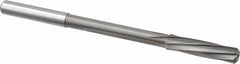 Magafor - 6.39mm Solid Carbide 6 Flute Chucking Reamer - Spiral Flute, 0.236" Straight Shank, 1-7/64" Flute Length, 3-31/32" OAL - Eagle Tool & Supply