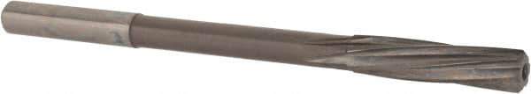 Magafor - 7.51mm Solid Carbide 6 Flute Chucking Reamer - Spiral Flute, 0.276" Straight Shank, 1-7/32" Flute Length, 4-9/32" OAL - Eagle Tool & Supply