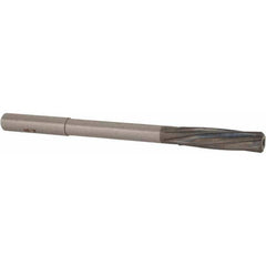 Magafor - 8.3388mm Solid Carbide 6 Flute Chucking Reamer - Eagle Tool & Supply