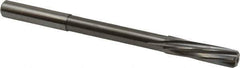 Magafor - 8.9992mm Solid Carbide 6 Flute Chucking Reamer - Spiral Flute, 0.354" Straight Shank, 1-27/64" Flute Length, 4-31/32" OAL - Eagle Tool & Supply