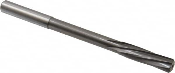 Magafor - 9.53mm Solid Carbide 6 Flute Chucking Reamer - Eagle Tool & Supply