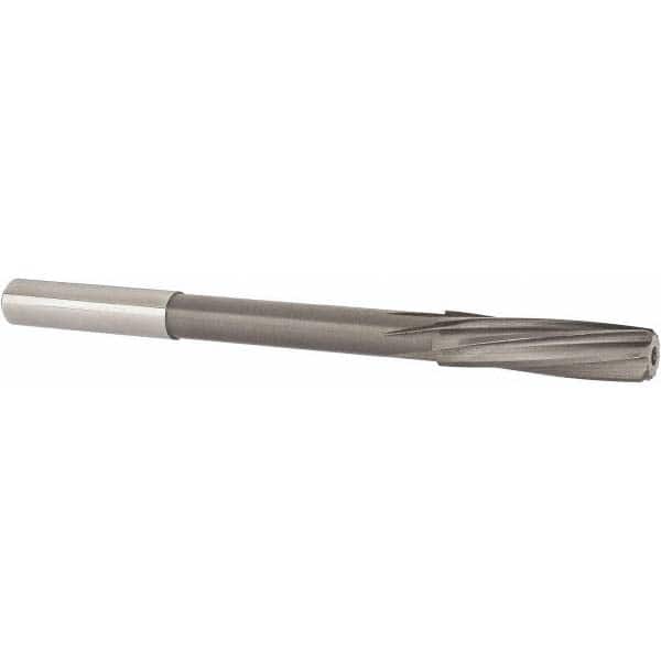 Magafor - 9.55mm Solid Carbide 6 Flute Chucking Reamer - Eagle Tool & Supply