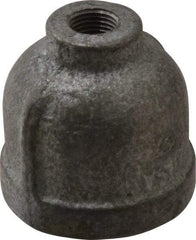 Made in USA - Class 150, 3/4 x 1/8" Galvanized Pipe Reducing Coupling - Threaded, Malleable Iron - Eagle Tool & Supply