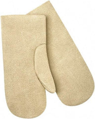 Steiner - Size Universal Wool Lined Fiberglass Heat Resistant Mitten - 14" OAL, Slip-On Cuff - Eagle Tool & Supply