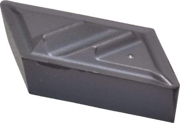 Kennametal - NPGR51, KC5025 Grade Carbide Profiling Insert - TiAlN Finish, 55° Incl Angle, Parallelogram, 0.4567" Side Length, 1/8" Thick, 1/64" Corner Radius - Eagle Tool & Supply