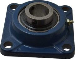 SKF - 1-1/4" ID, 4-Bolt Flange - 3-5/8" Btw Mnt Hole Ctrs - Eagle Tool & Supply
