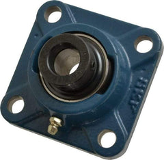 SKF - 3/4" ID, 4-Bolt Flange - 2-1/2" Btw Mnt Hole Ctrs - Eagle Tool & Supply