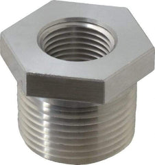 Latrobe Foundry - 3/4 x 3/8" Aluminum Pipe Hex Bushing - 150 psi, M x F End Connection, Grade 356-F - Eagle Tool & Supply