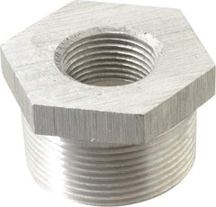 Latrobe Foundry - 1-1/2 x 3/4" Aluminum Pipe Hex Bushing - 150 psi, M x F End Connection, Grade 356-F - Eagle Tool & Supply