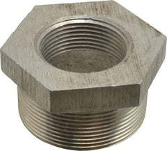 Latrobe Foundry - 2 x 1-1/4" Aluminum Pipe Hex Bushing - 150 psi, M x F End Connection, Grade 356-F - Eagle Tool & Supply